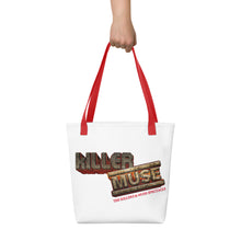 Load image into Gallery viewer, Killer Muse Danger Logo Tote bag
