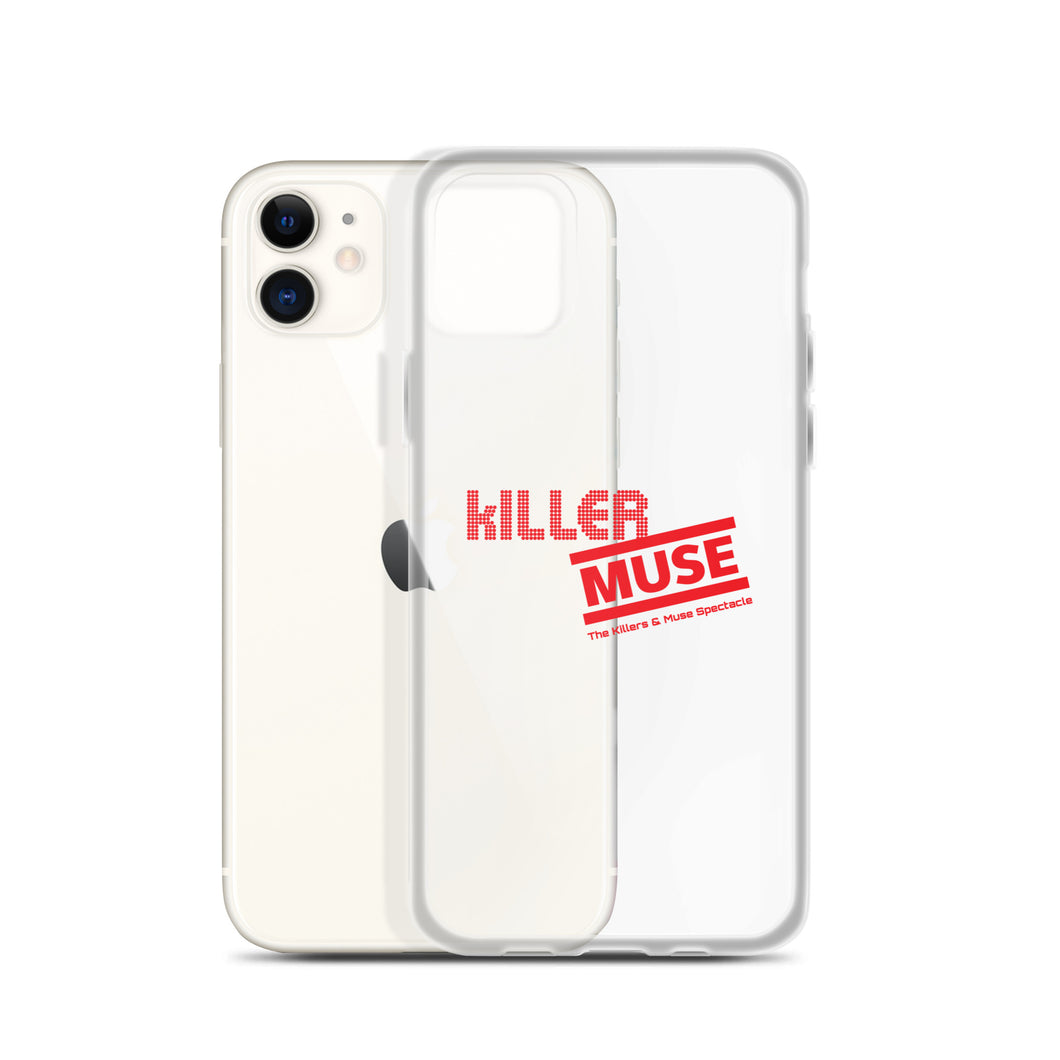 KillerMuse Red Logo Clear Case for iPhone®