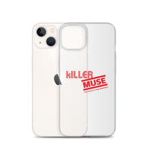Load image into Gallery viewer, KillerMuse Red Logo Clear Case for iPhone®
