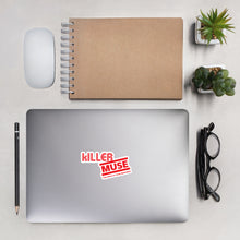 Load image into Gallery viewer, KillerMuse Red Logo Bubble-free stickers
