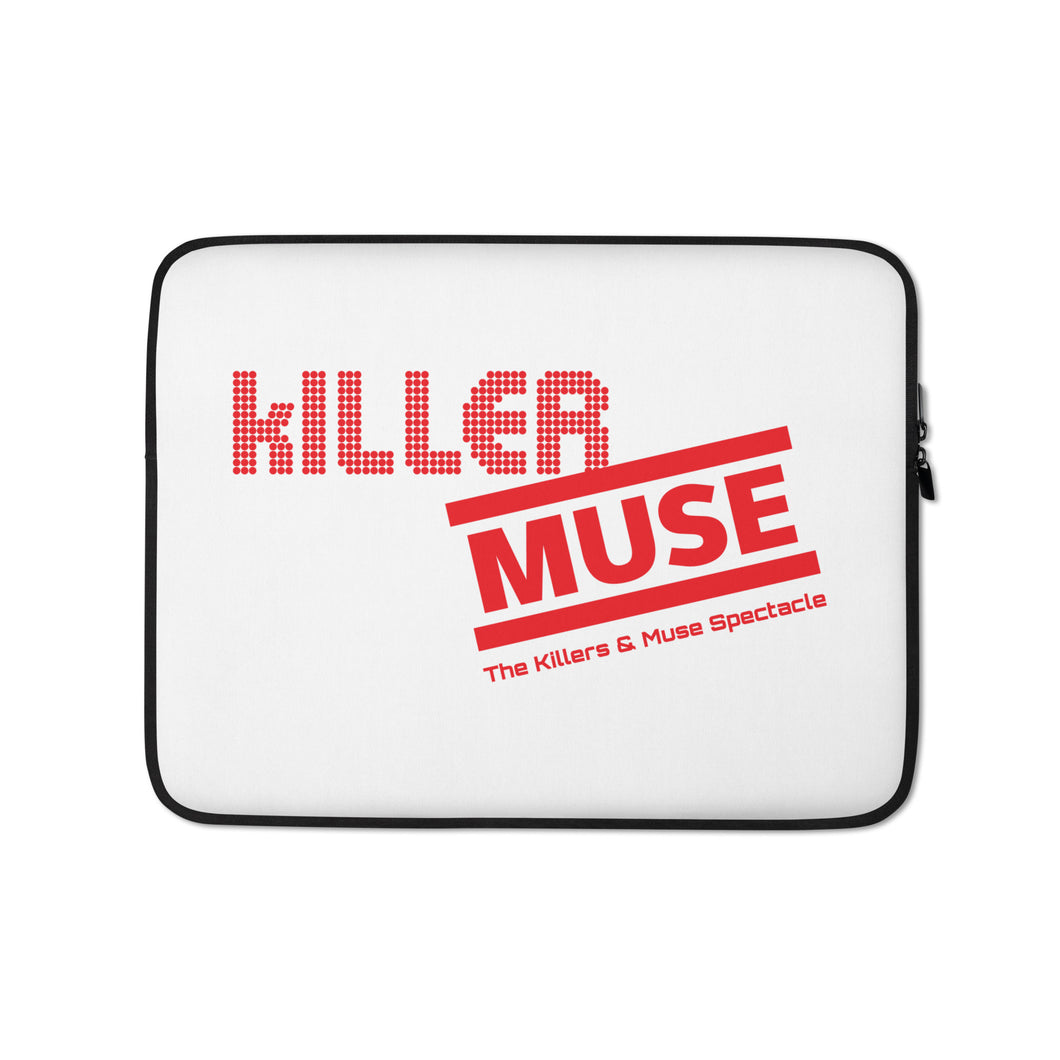 KillerMuse Red Logo Laptop Sleeve