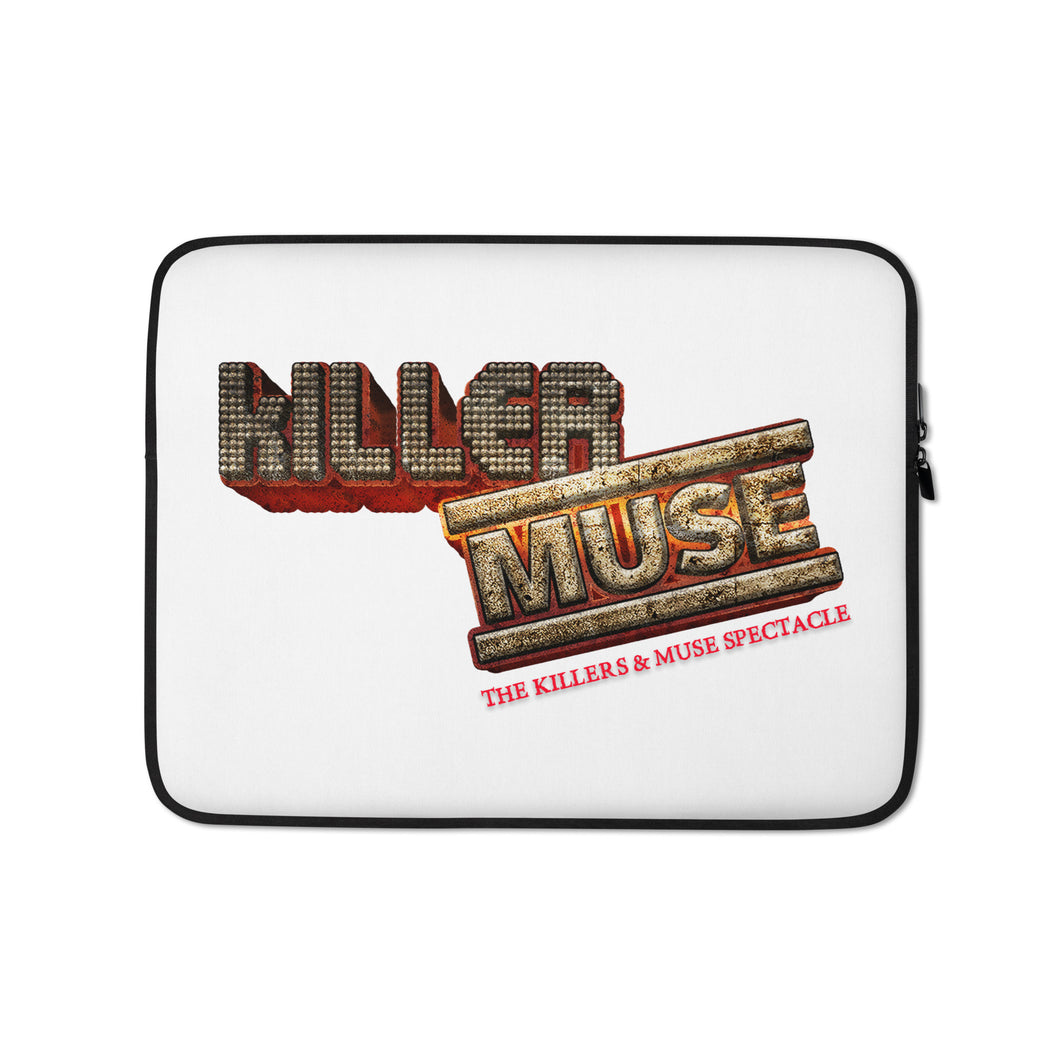 Killer Muse Danger Logo Laptop Sleeve