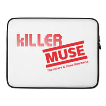 Load image into Gallery viewer, KillerMuse Red Logo Laptop Sleeve
