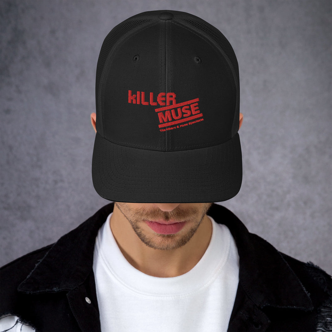 KillerMuse Red Logo Trucker Cap
