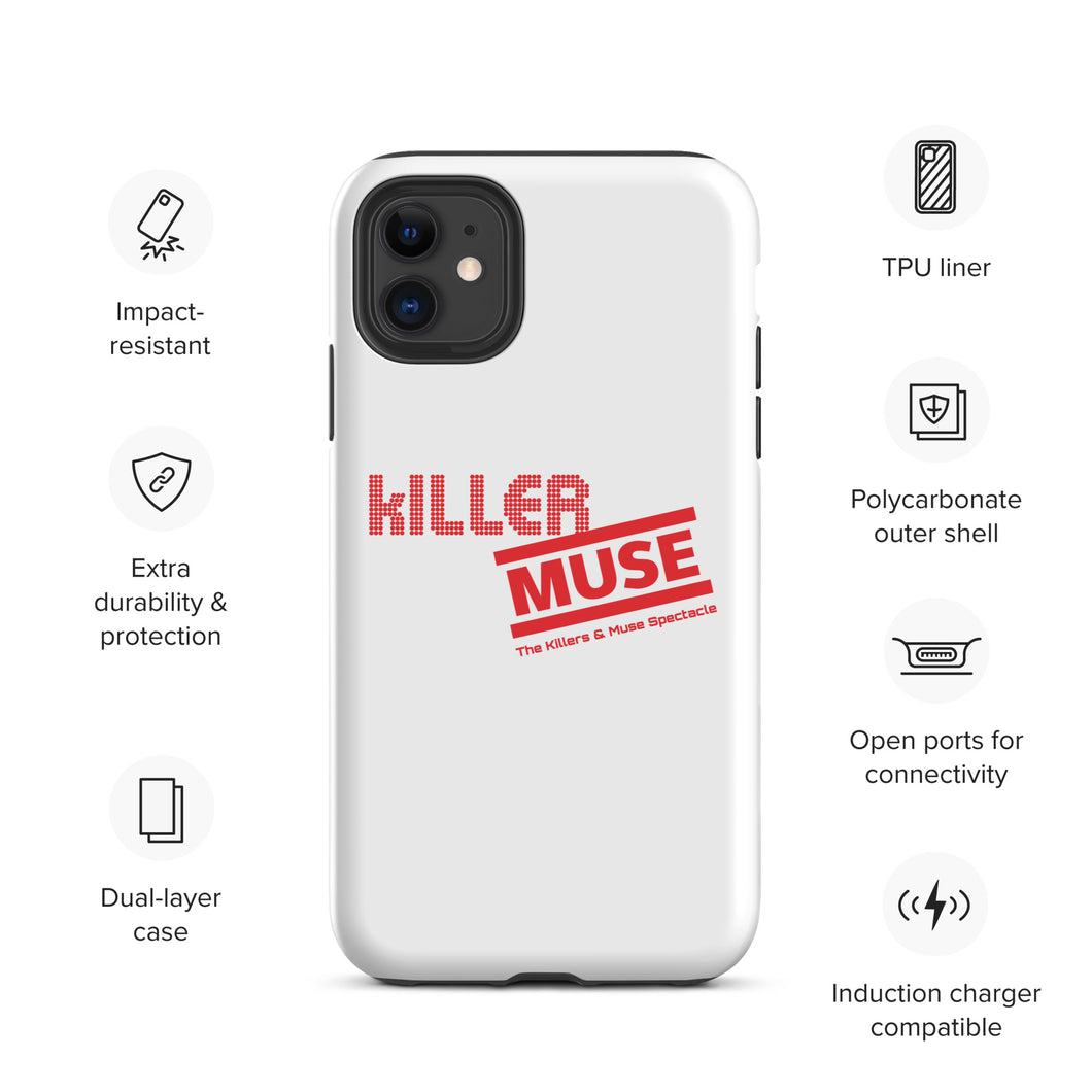KillerMuse Red Logo Tough Case for iPhone®