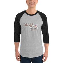 Load image into Gallery viewer, KillerMuse Steel Logo 3/4 sleeve raglan shirt
