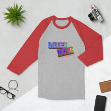 Load image into Gallery viewer, KillerMuse Retro Logo 3/4 sleeve raglan shirt
