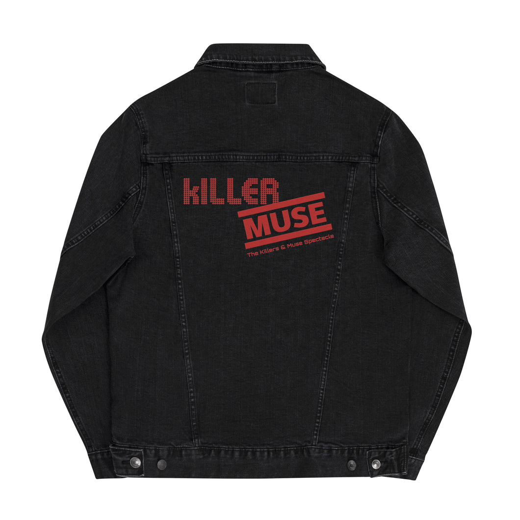 KillerMuse Red Logo Unisex denim jacket