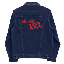 Load image into Gallery viewer, KillerMuse Red Logo Unisex denim jacket
