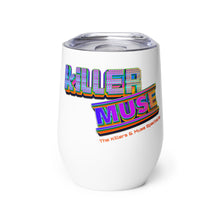 Load image into Gallery viewer, KillerMuse Retro Logo Wine tumbler
