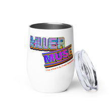 Load image into Gallery viewer, KillerMuse Retro Logo Wine tumbler
