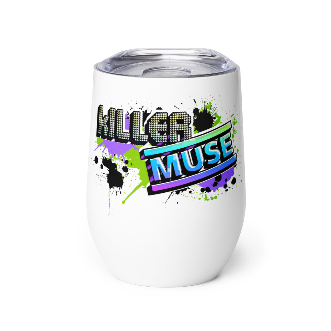 KillerMuse Graffiti Logo Wine tumbler
