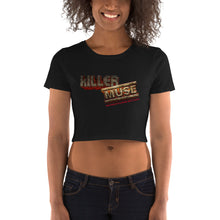Load image into Gallery viewer, Killer Muse Danger Logo Women’s Crop Tee
