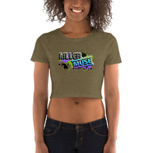 Load image into Gallery viewer, KillerMuse Graffiti Logo Women’s Crop Tee
