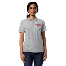 Load image into Gallery viewer, KillerMuse Red Logo Women’s pique polo shirt
