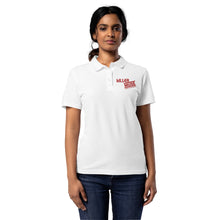 Load image into Gallery viewer, KillerMuse Red Logo Women’s pique polo shirt
