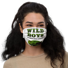 Load image into Gallery viewer, Wild Boys Snake Premium Face Mask (Choice of Black or White Straps)
