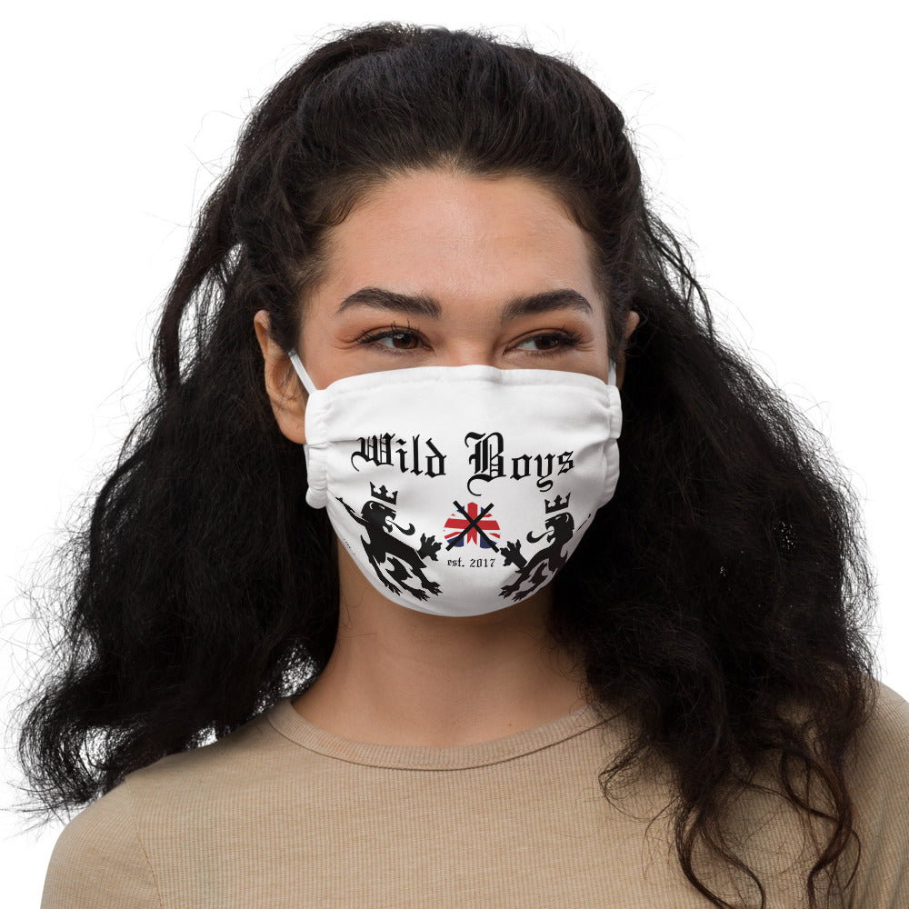 Wild Boys Lion Crest Premium Face Mask