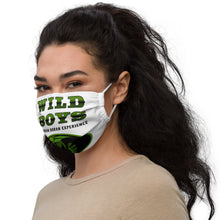 Load image into Gallery viewer, Wild Boys Snake Premium Face Mask (Choice of Black or White Straps)
