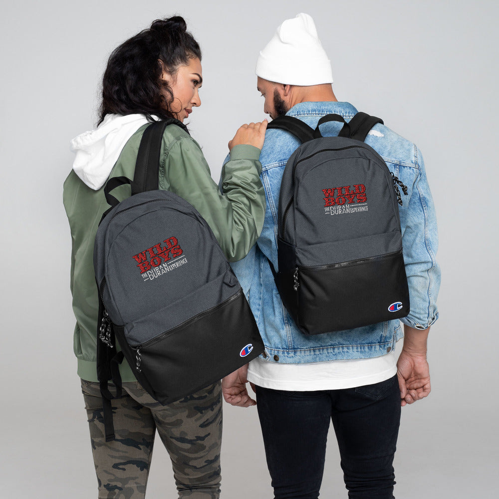 Wild Boys Official Red Logo Embroidered Champion Backpack
