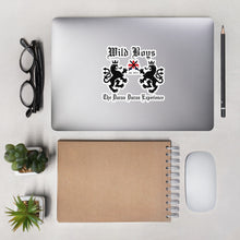 Load image into Gallery viewer, Wild Boys Lion Crest Logo Bubble-free Stickers
