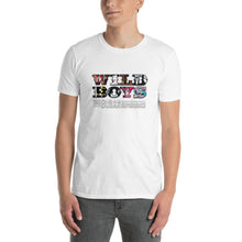 Load image into Gallery viewer, Wild Boys Album Logo Unisex T-shirt (Choice of Black or White)
