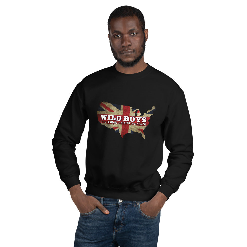 Wild Boys Union Jack Unisex Sweatshirt
