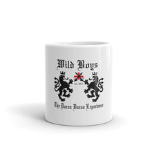 Load image into Gallery viewer, Wild Boys Lion Crest White Glossy Mug
