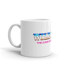 Load image into Gallery viewer, Wild Boys 80&#39;s Logo White glossy mug
