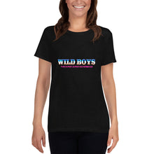 Load image into Gallery viewer, Wild Boys 80&#39;s Logo Women&#39;s short sleeve t-shirt

